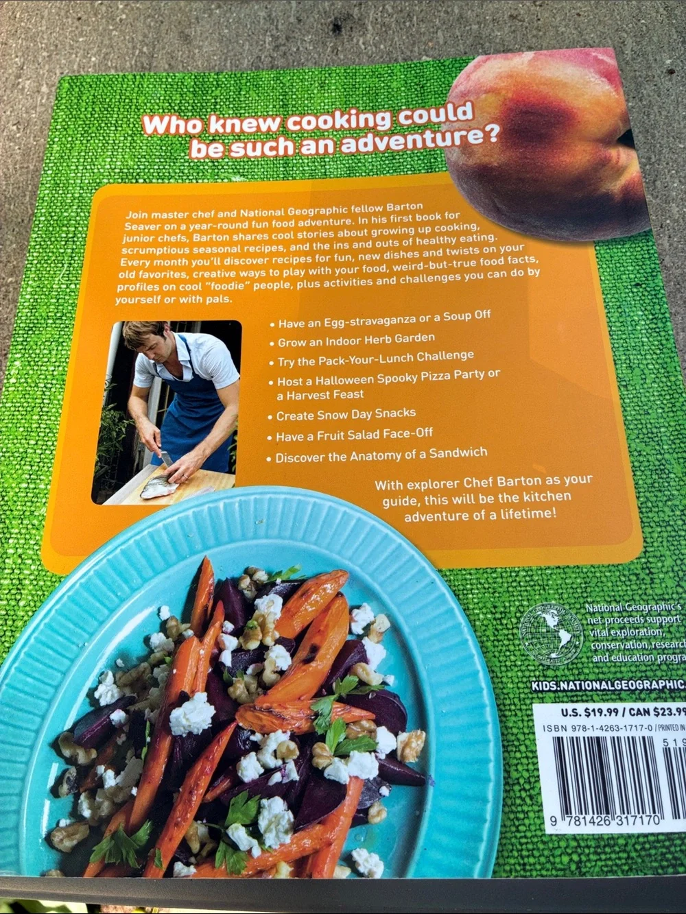 National Geographic Kids Cookbook A Year-Round FUN Food Adventure - Picture 3 of 12